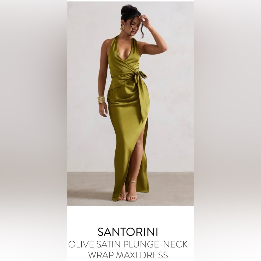 Club L London Olive Dress